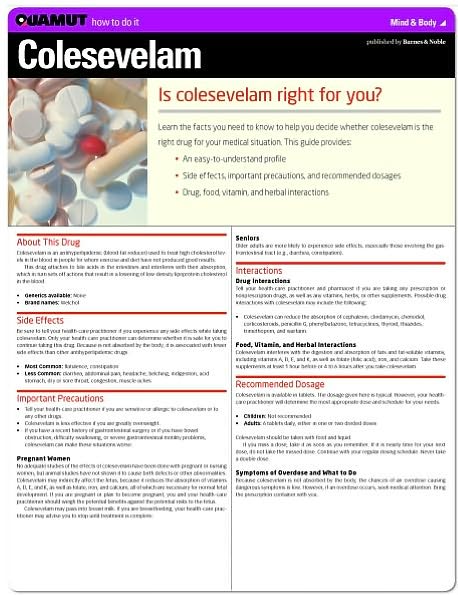 Colesevelam (Quamut)