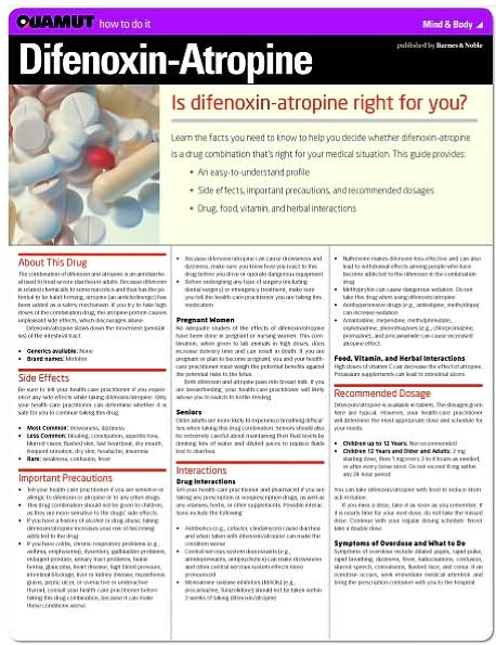 Difenoxin-atropine (Quamut)