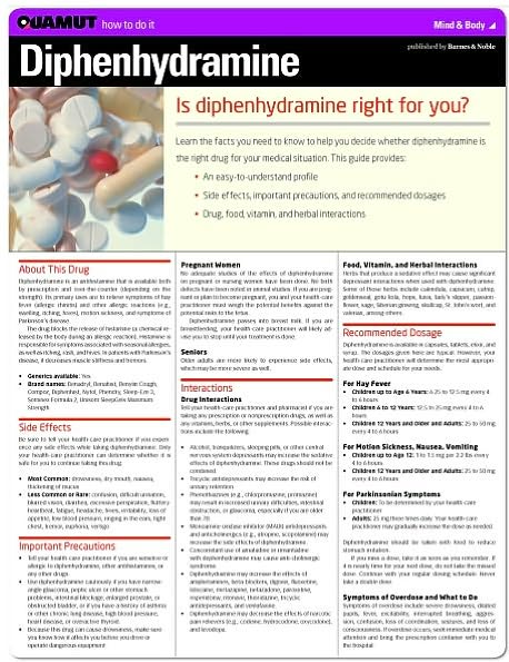 Diphenhydramine (Quamut)