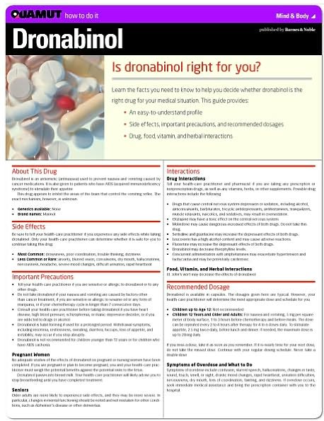 Dronabinol (Quamut)
