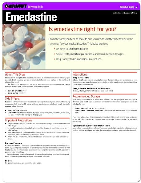 Emedastine (Quamut)