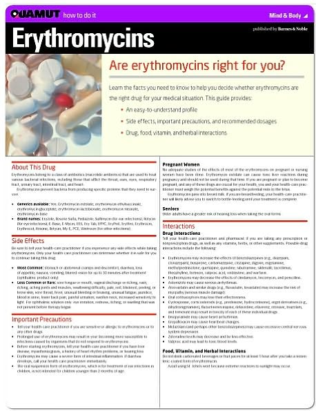 Erythromycins (Quamut)