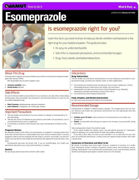 Esomeprazole (Quamut)