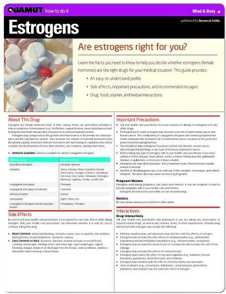 Estrogens (Quamut)