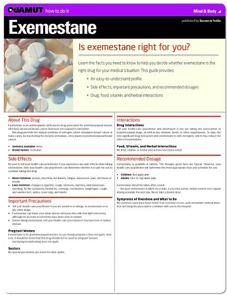 Exemestane (Quamut)