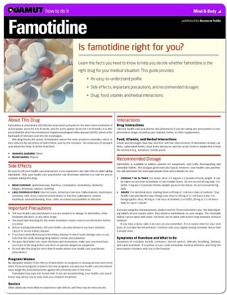 Famotidine (Quamut)