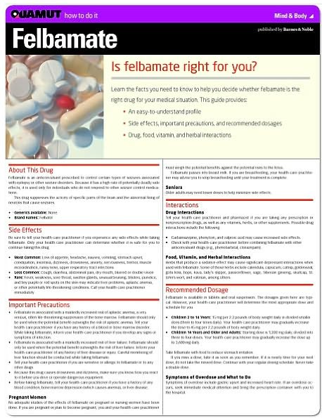 Felbamate (Quamut)