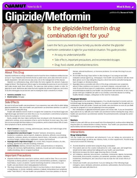 Glipizide/Metformin (Quamut)