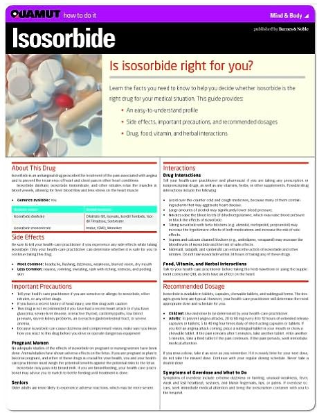 Isosorbide (Quamut)