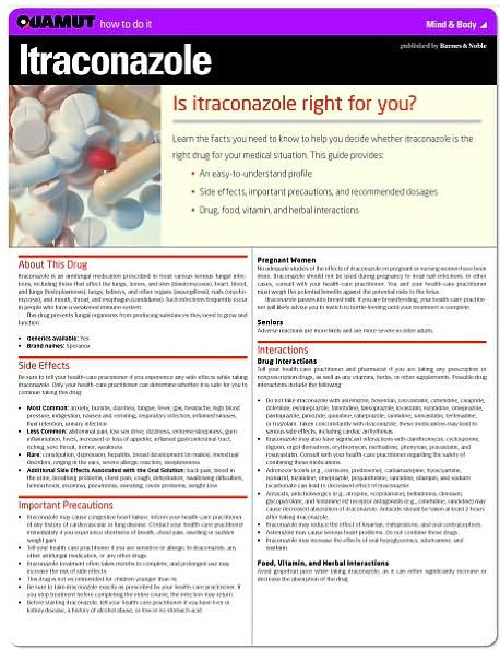 Itraconazole (Quamut)
