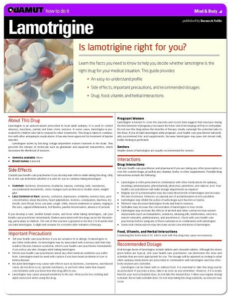 Lamotrigine (Quamut)