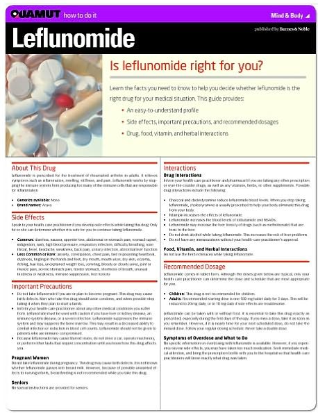 Leflunomide (Quamut)