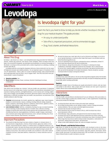 Levodopa (Quamut)