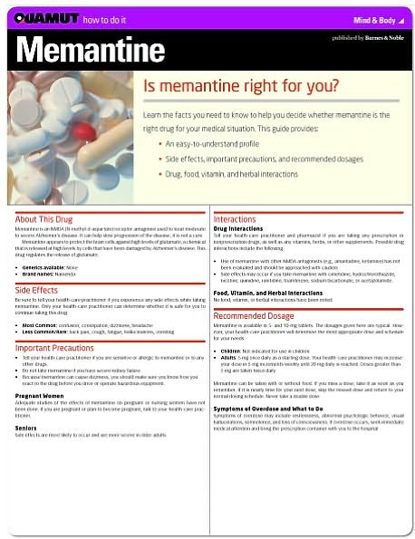 Memantine (Quamut)