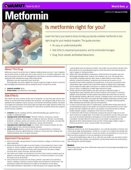 Metformin (Quamut)