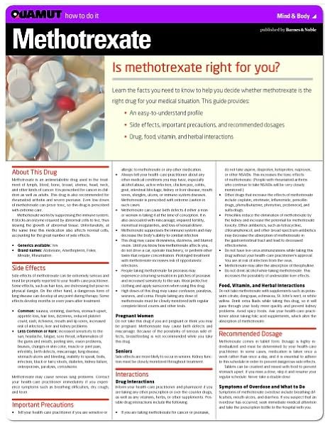 Methotrexate (Quamut)