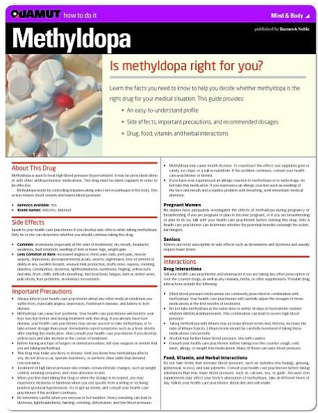 Methyldopa (Quamut)