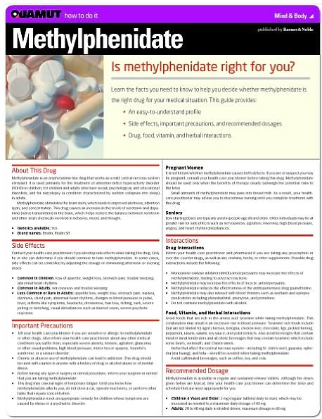 Methylphenidate (Quamut)