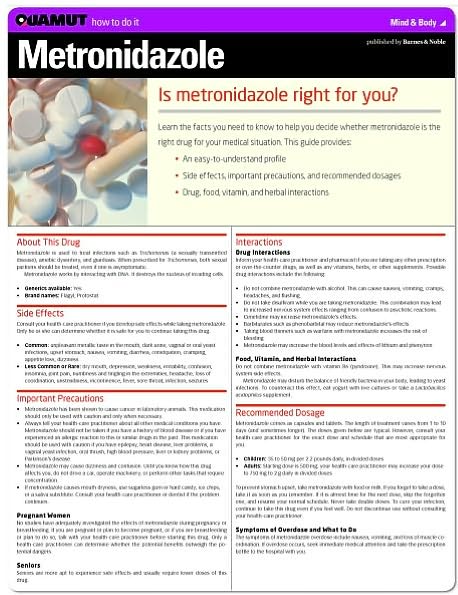 Metronidazole (Quamut)