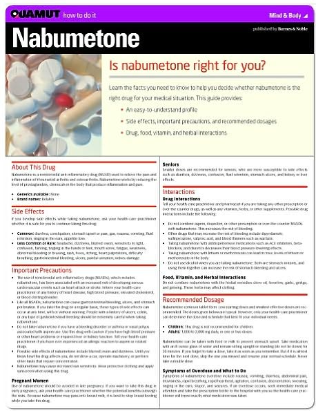 Nabumetone (Quamut)