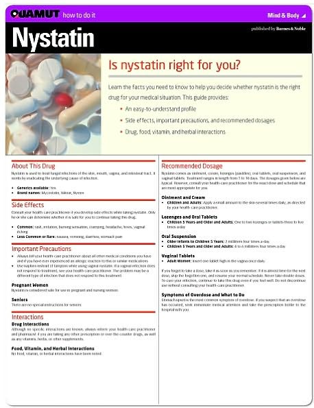 Nystatin (Quamut)