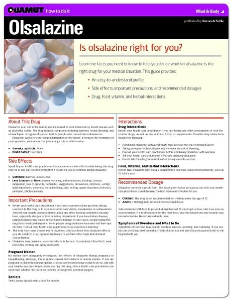 Olsalazine (Quamut)