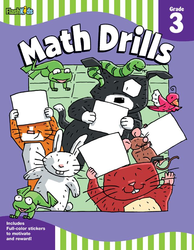 Math Drills: Grade 3 (Flash Skills)