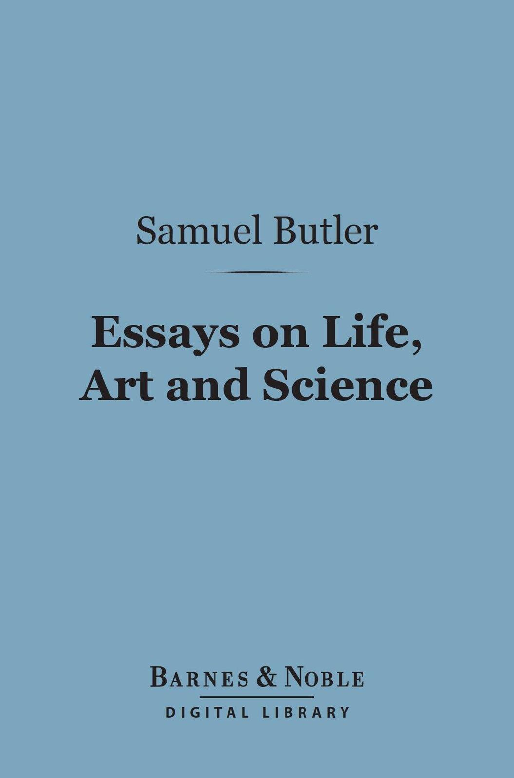 Essays on Life, Art and Science (Barnes & Noble Digital Library)