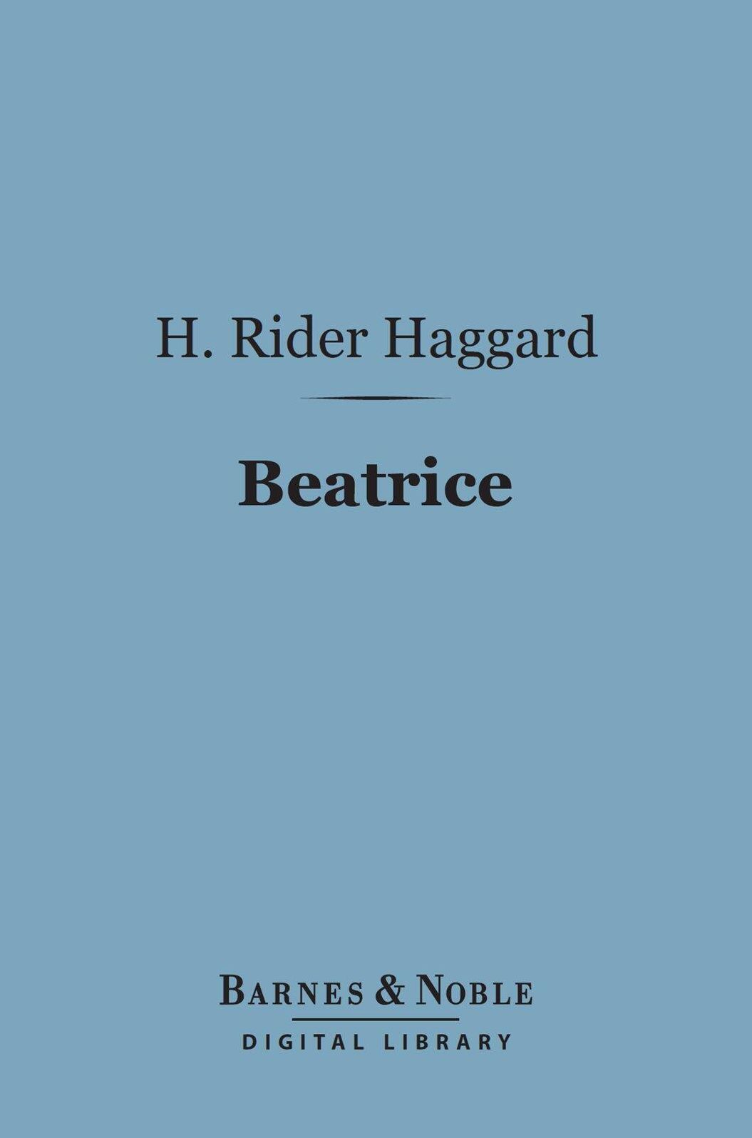 Beatrice (Barnes & Noble Digital Library)