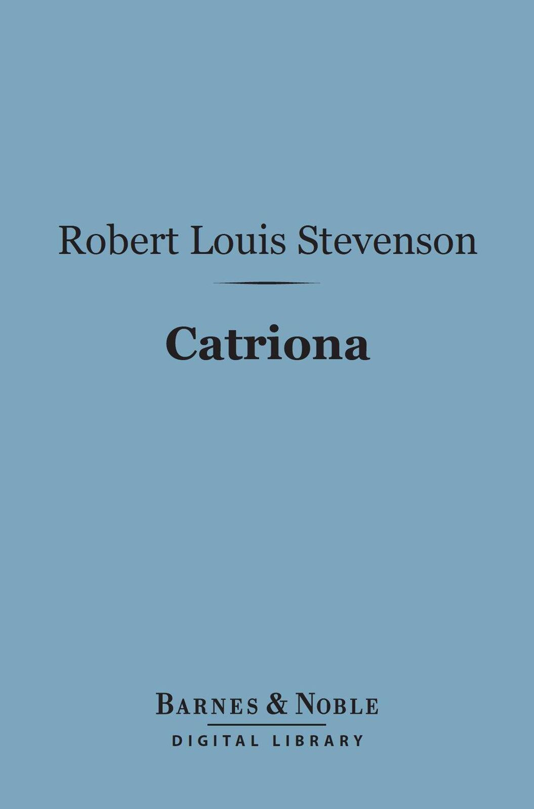Catriona (Barnes & Noble Digital Library)