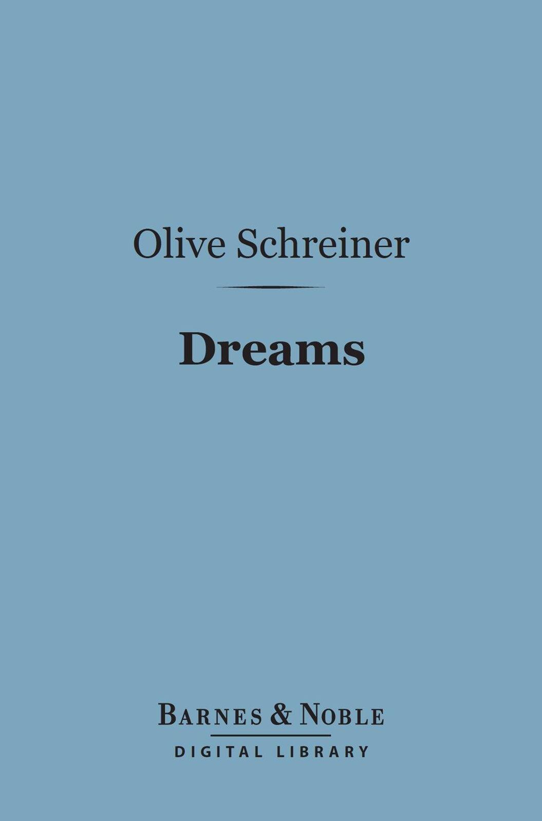 Dreams (Barnes & Noble Digital Library)