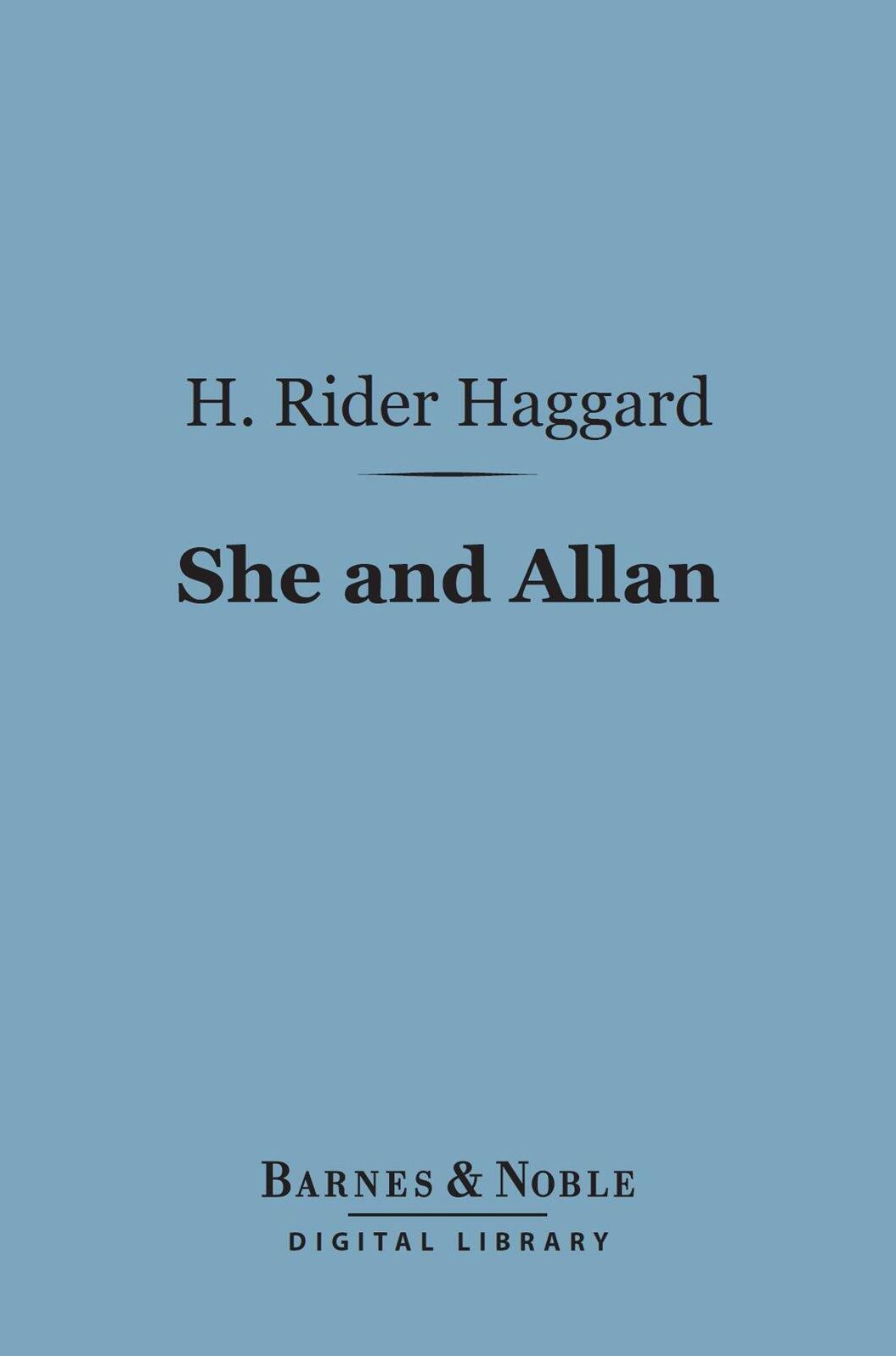 She and Allan (Barnes & Noble Digital Library)