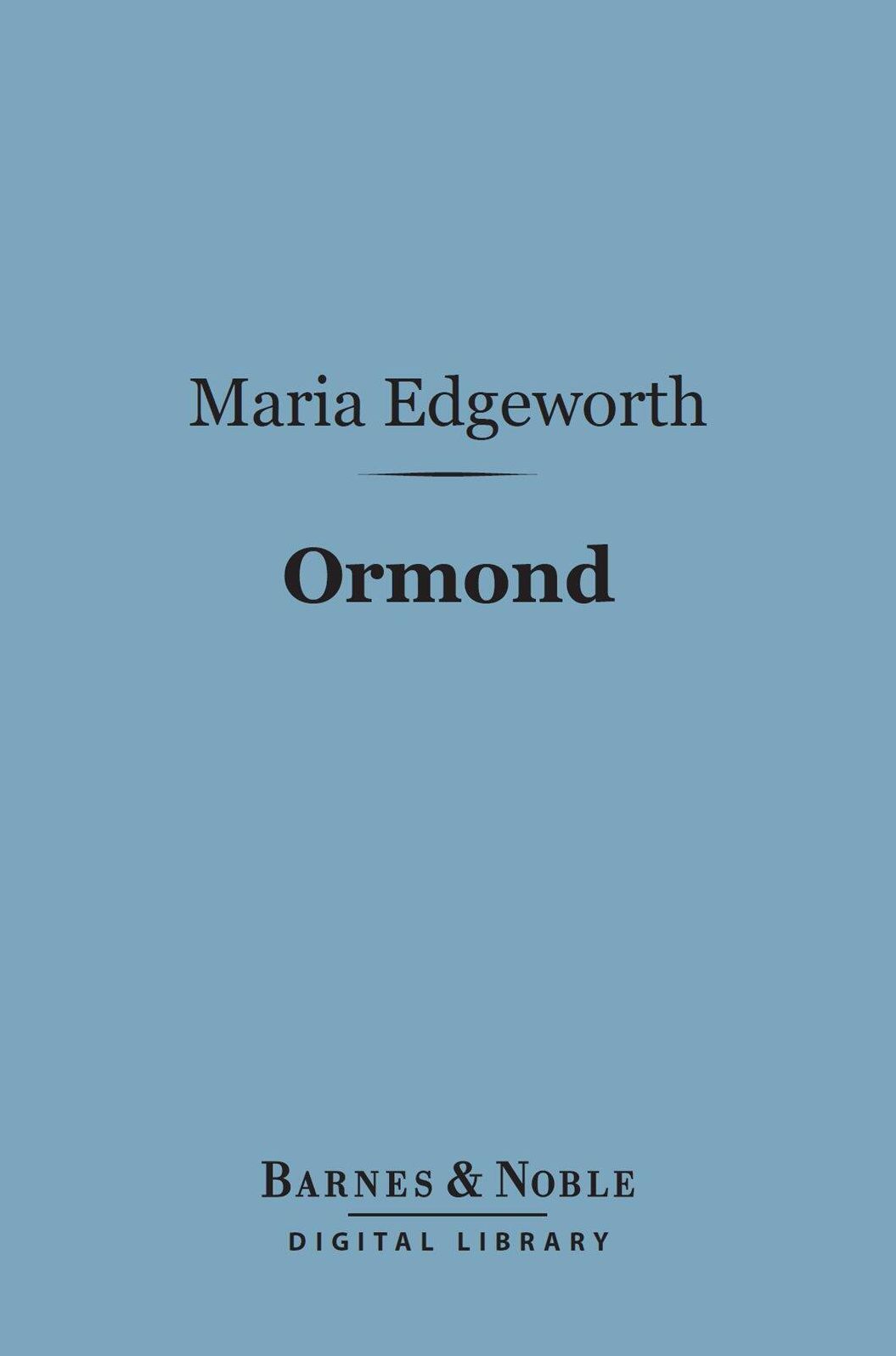 Ormond (Barnes & Noble Digital Library)