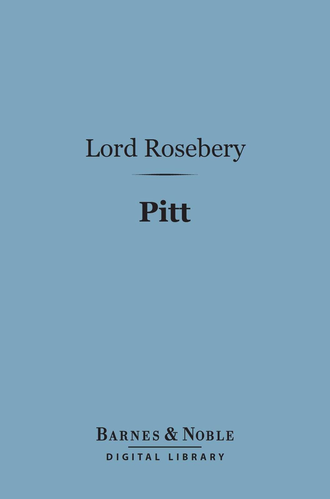 Pitt (Barnes & Noble Digital Library)