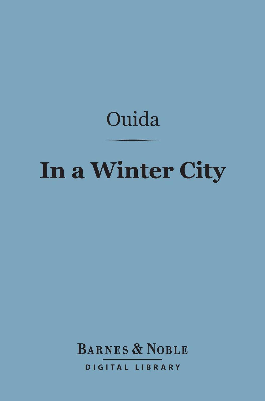 In a Winter City (Barnes & Noble Digital Library)