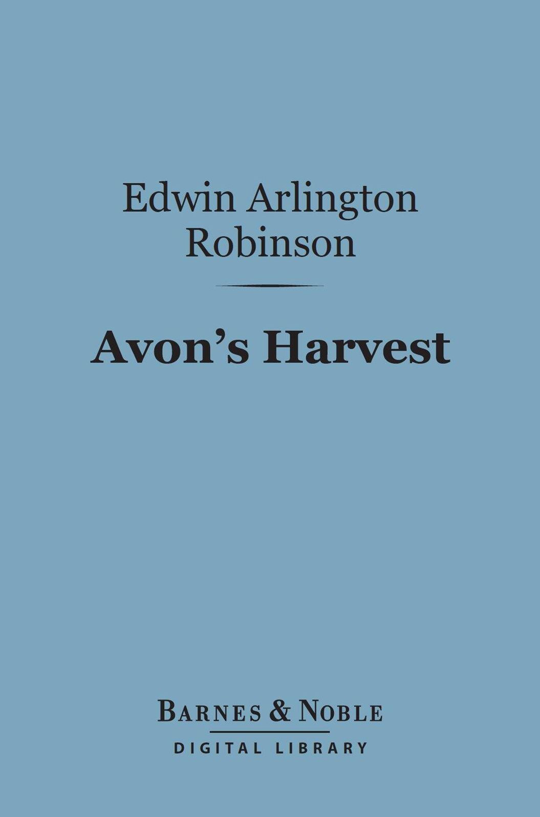 Avon's Harvest (Barnes & Noble Digital Library)