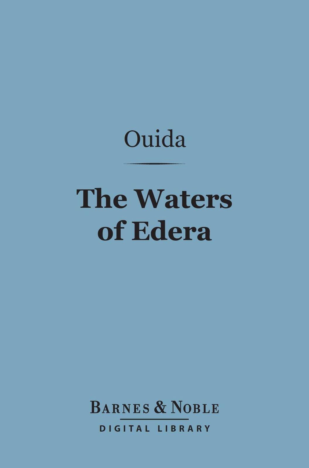The Waters of Edera (Barnes & Noble Digital Library)