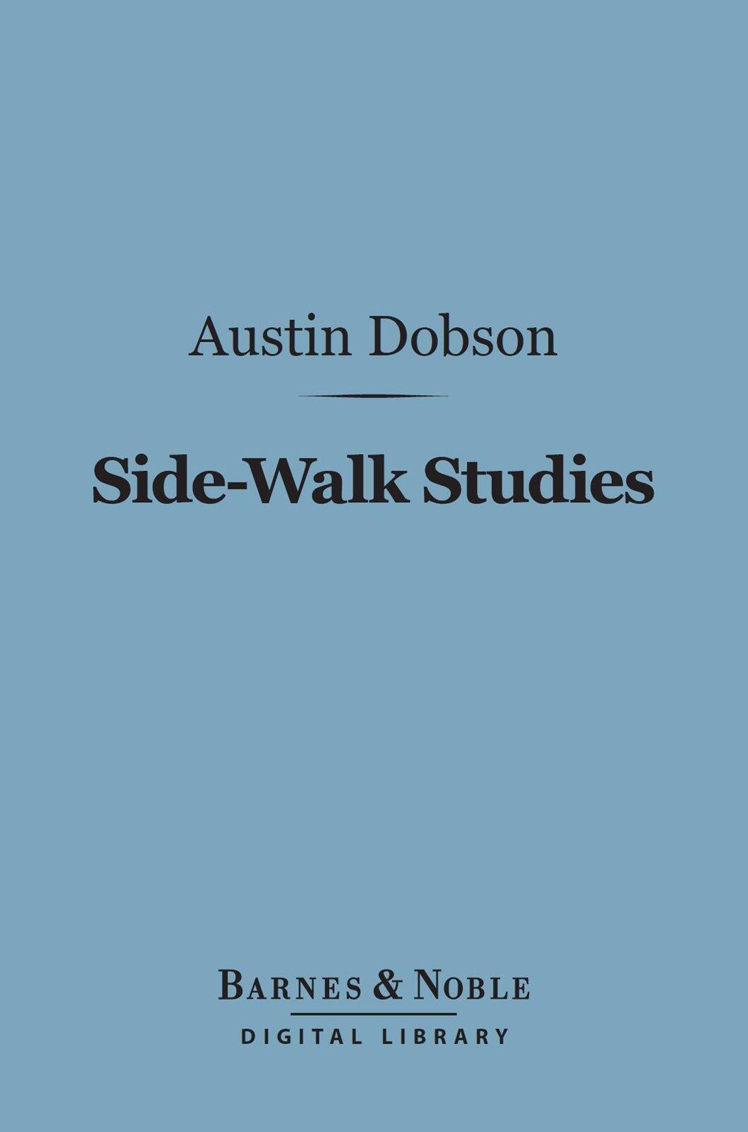 Side-Walk Studies (Barnes & Noble Digital Library)