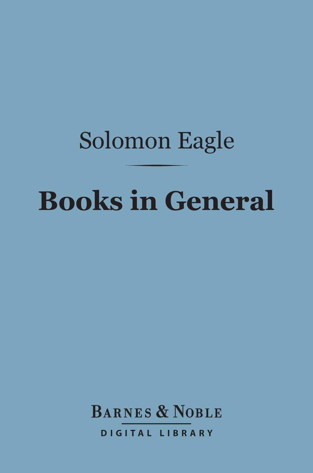 Books in General (Barnes & Noble Digital Library)
