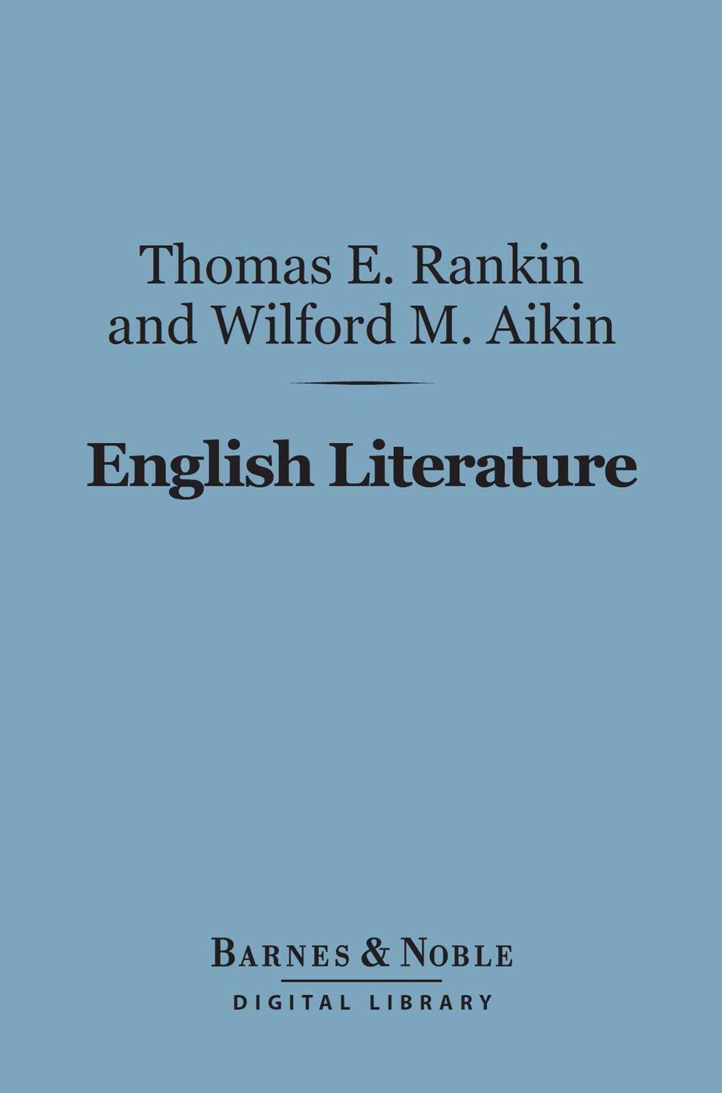 English Literature (Barnes & Noble Digital Library)