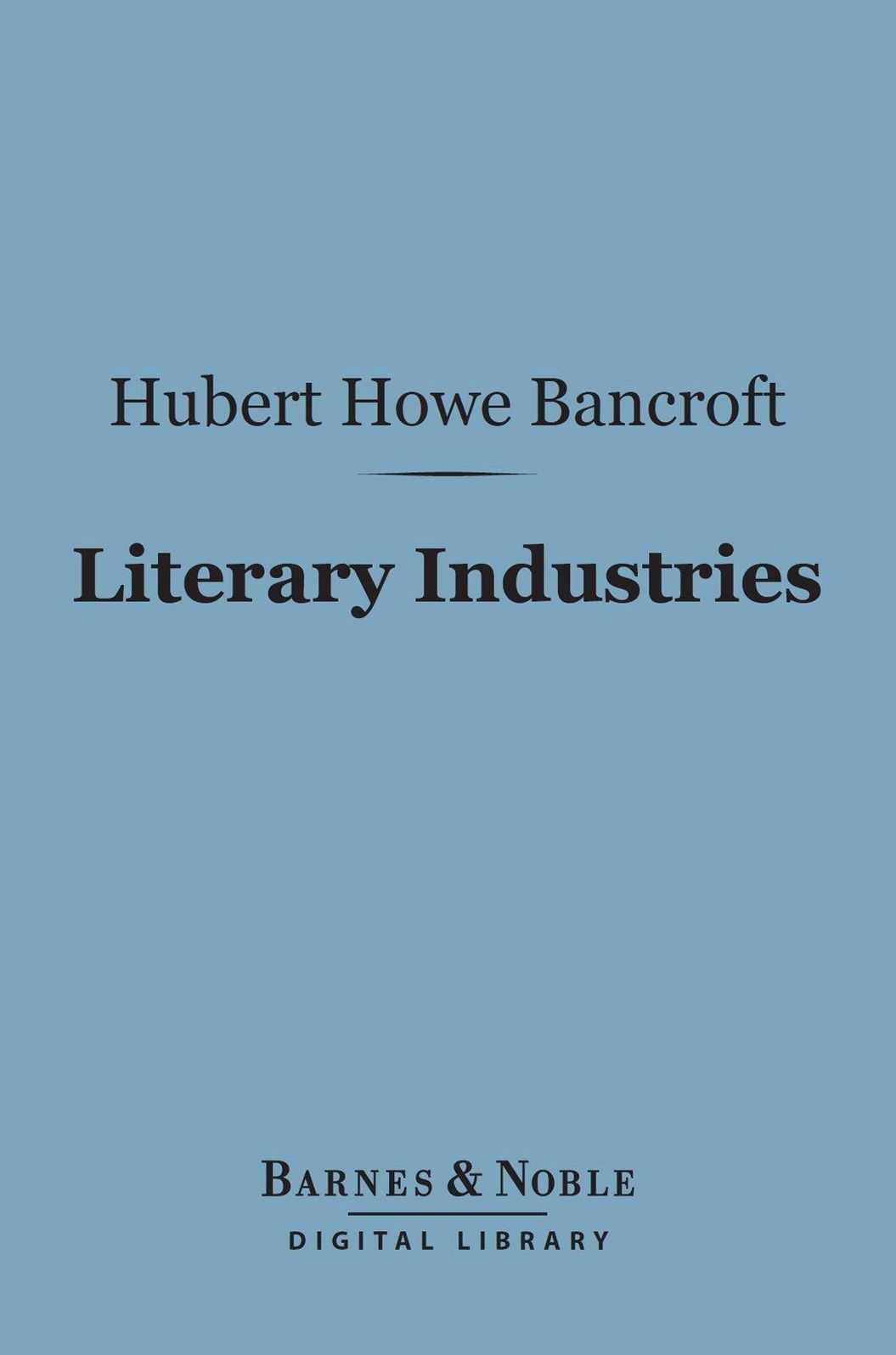 Literary Industries (Barnes & Noble Digital Library)