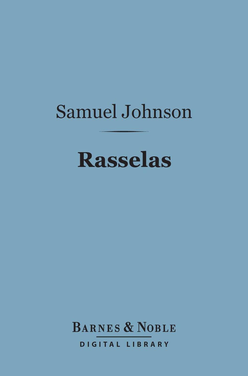 Rasselas (Barnes & Noble Digital Library)