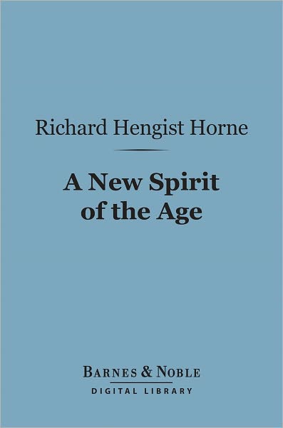 A New Spirit of the Age (Barnes & Noble Digital Library)