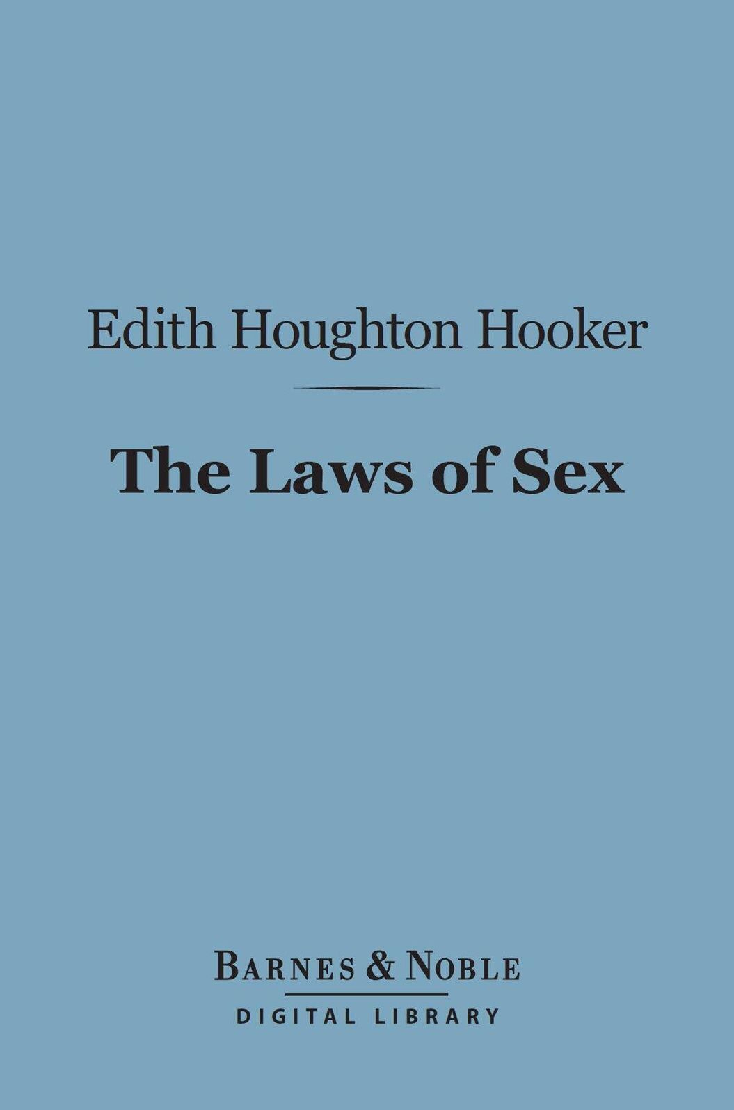The Laws of Sex (Barnes & Noble Digital Library)