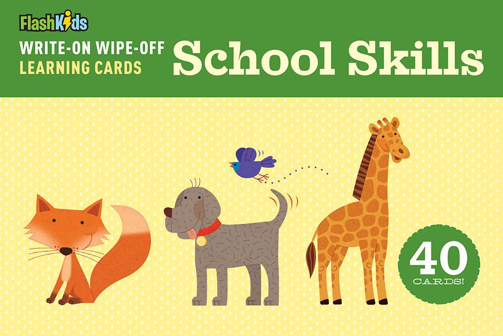 School Skills (Write-On Wipe-Off Learning Cards Series)