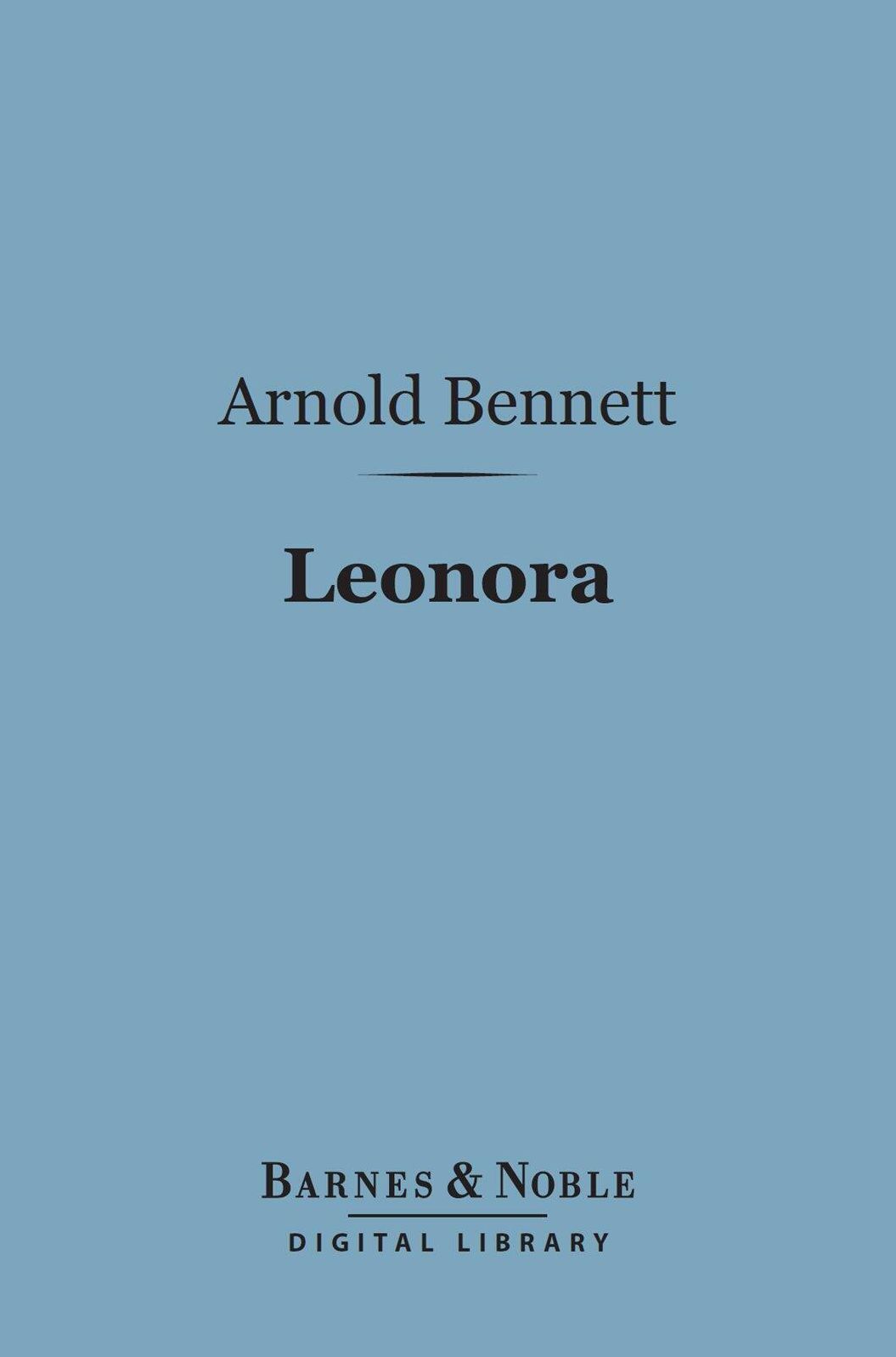 Leonora (Barnes & Noble Digital Library)