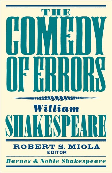 The Comedy of Errors (Barnes & Noble Shakespeare) (PagePerfect NOOK Book)