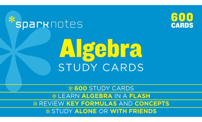 Algebra (SparkNotes Study Card