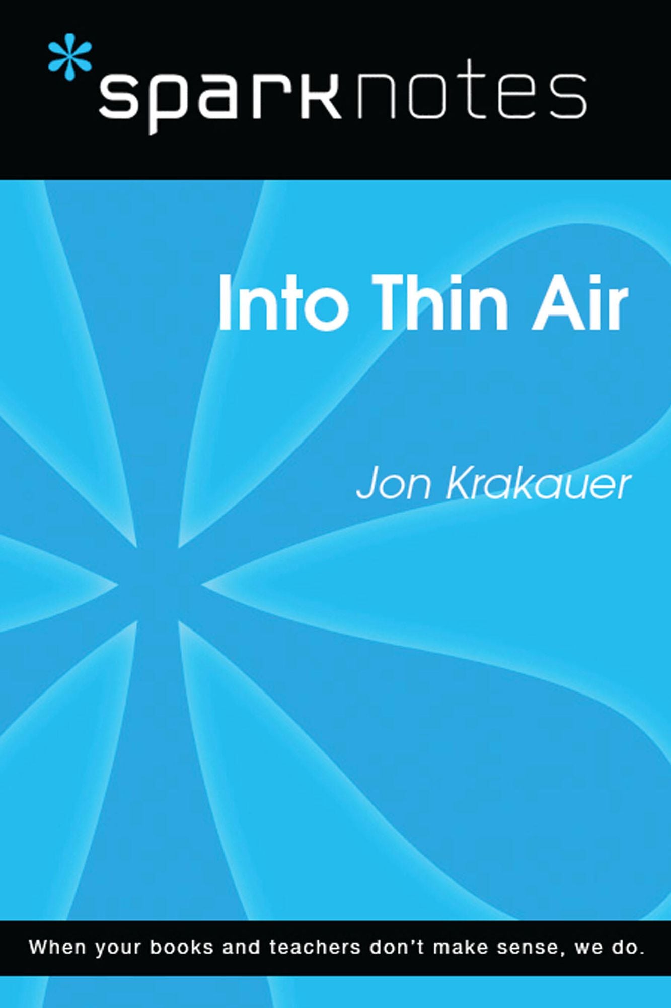 Into Thin Air (SparkNotes Literature Guide)