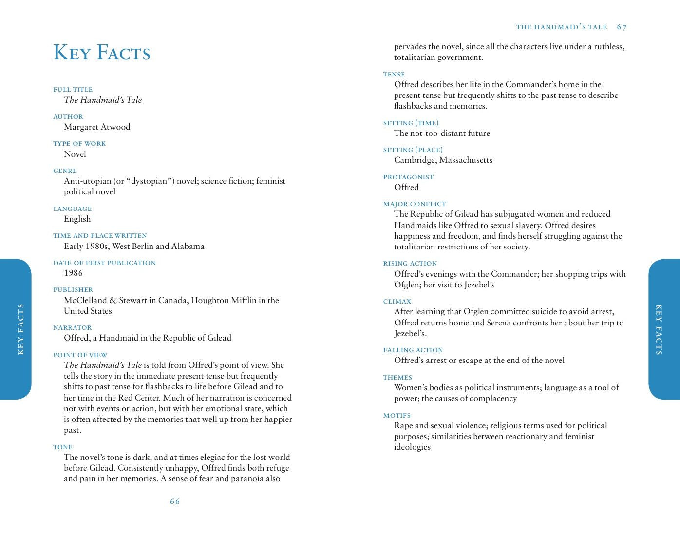 The Handmaid's Tale SparkNotes Literature Guide